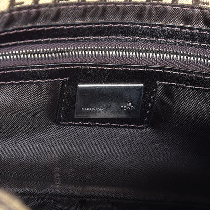 Fendi Zucchino Baguette Dark Brown 6 of 6