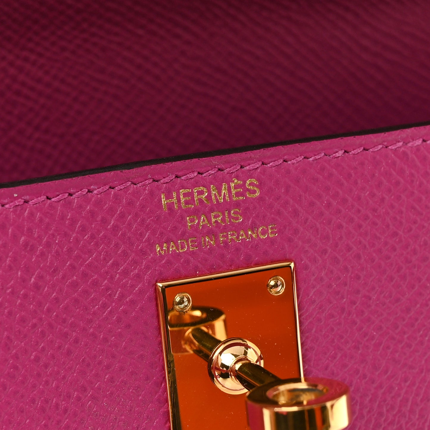Epsom Kelly Sellier 25 Rose Pourpre