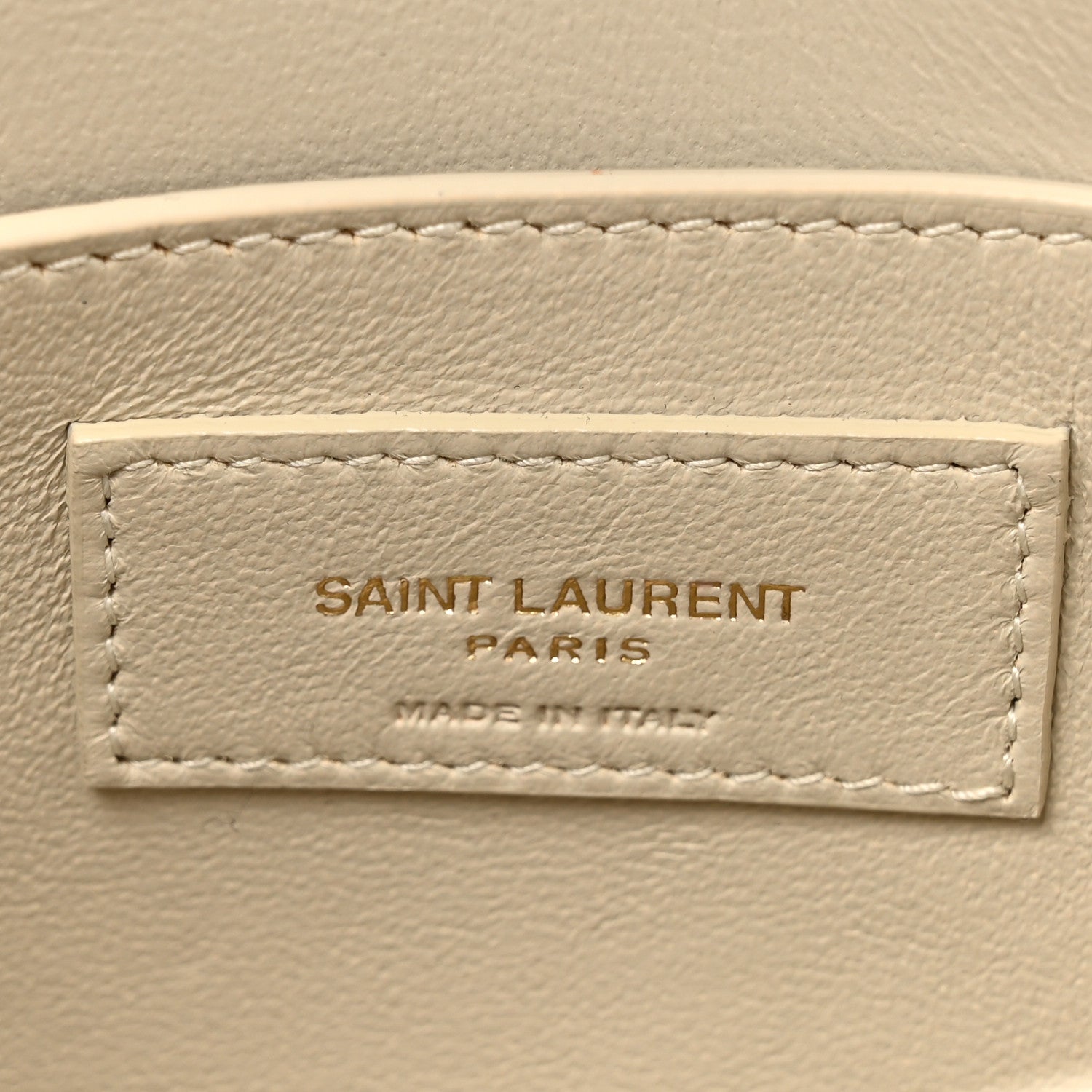 Saint Laurent Smooth Calfskin Small Manhattan Shoulder Bag Crema Soft 6 of 10