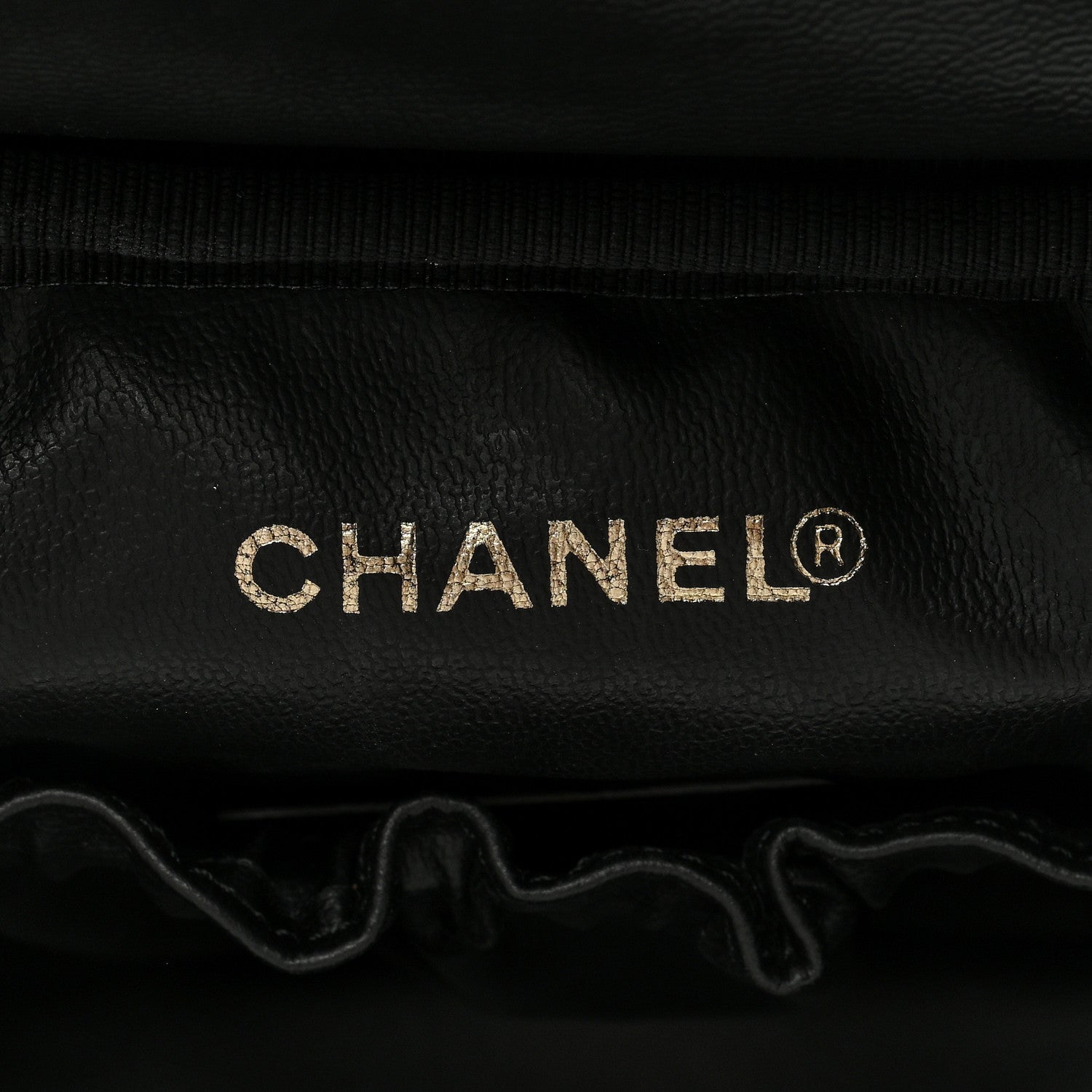 Chanel Caviar Vanity Cosmetic Case Black 6 of 7