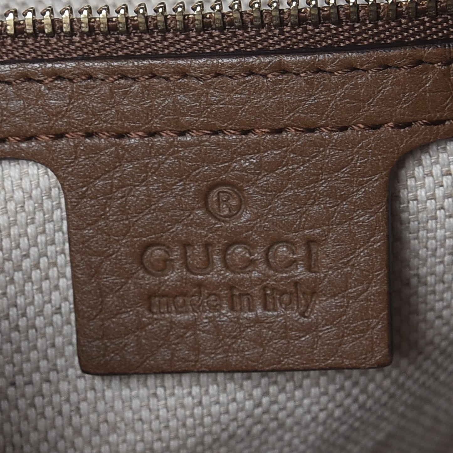 Pebbled Calfskin Medium Soho Chain Shoulder Bag Maple Brown