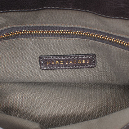 Marc Jacobs Leather Quilted The XL Single Shoulder Bag Dark Grey 6 of 7