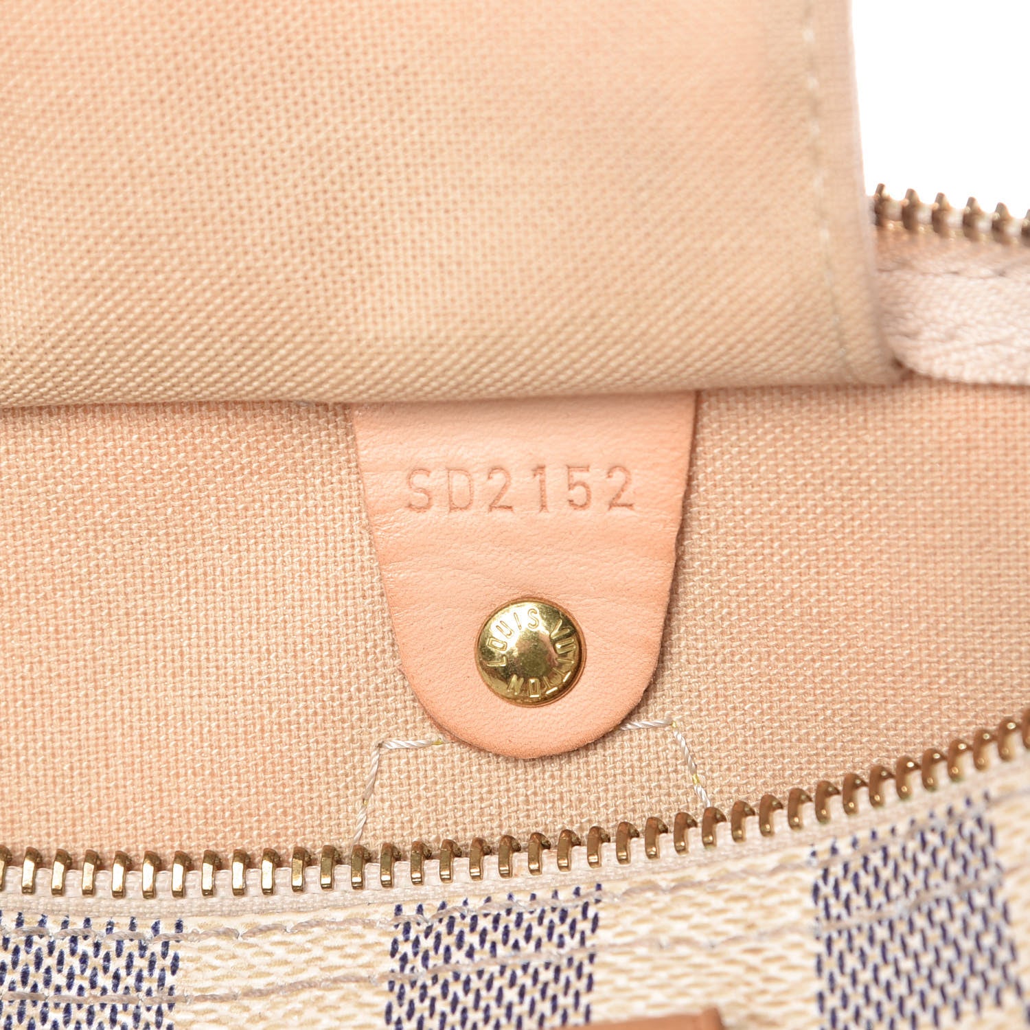 Louis Vuitton Damier Azur Speedy 30 7 of 14