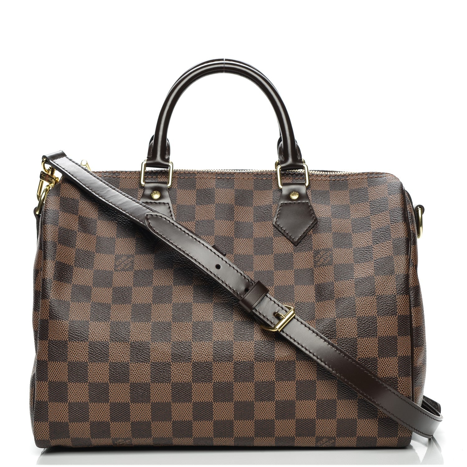 Louis Vuitton Damier Ebene Speedy Bandouliere 30 1 of 7