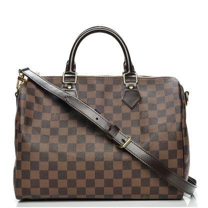 Louis Vuitton Damier Ebene Speedy Bandouliere 30 1 of 7