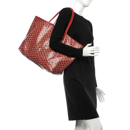 Goyard Goyardine Saint Louis GM Red 2 of 9