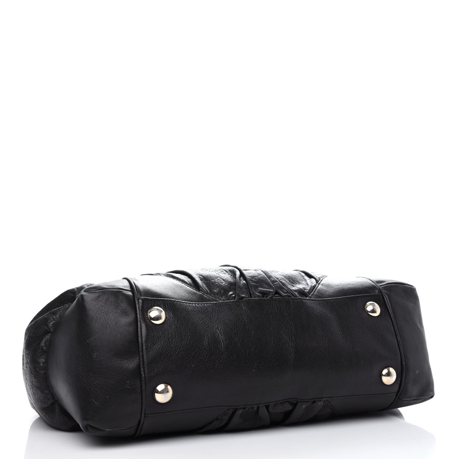 Gucci Guccissima Large Full Moon Tote Black 4 of 11