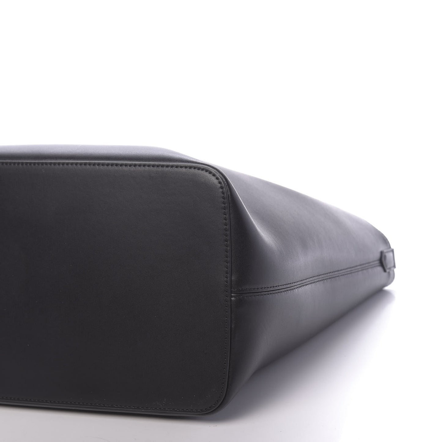 Calfskin Large Antigona Whipstitch Handle Tote Black