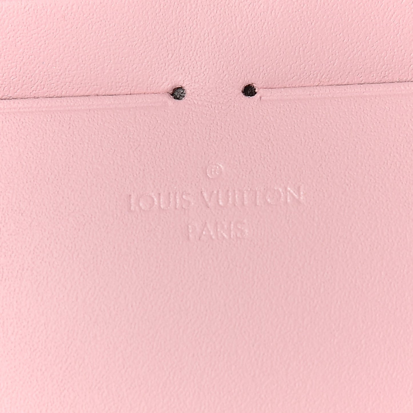 Calfskin Felicie Card Holder Insert Rose Ballerine