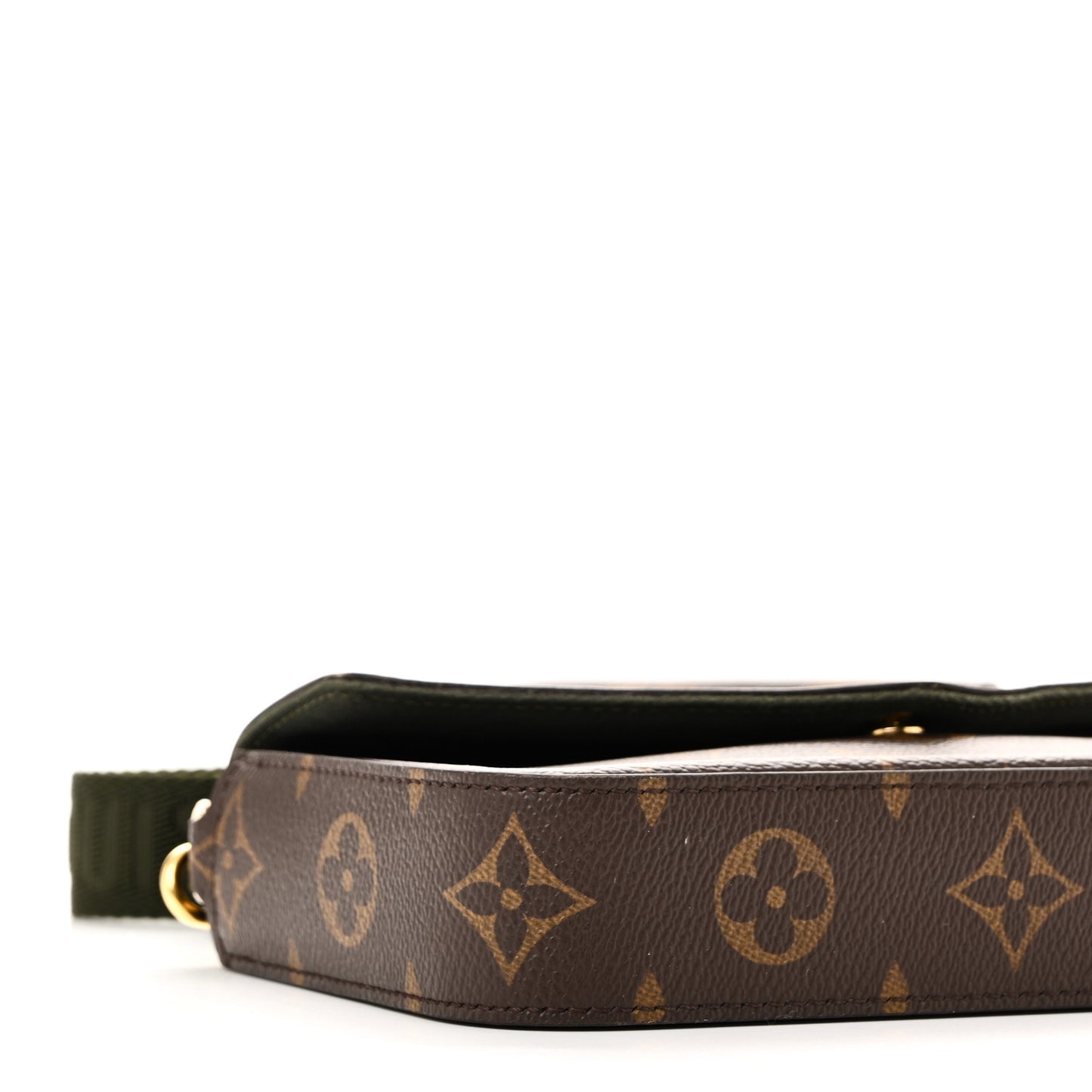 Monogram Felicie Strap & Go Kaki