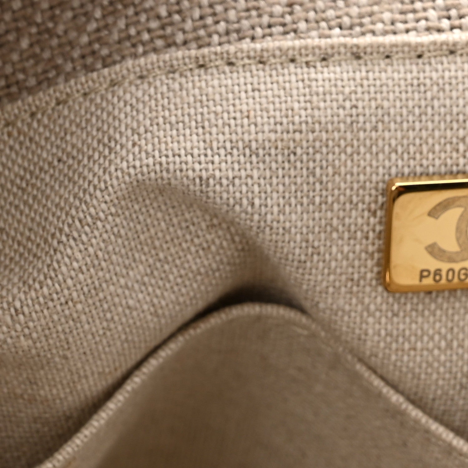 Chanel Mixed Fibers Medium Deauville Tote Beige Black 8 of 11