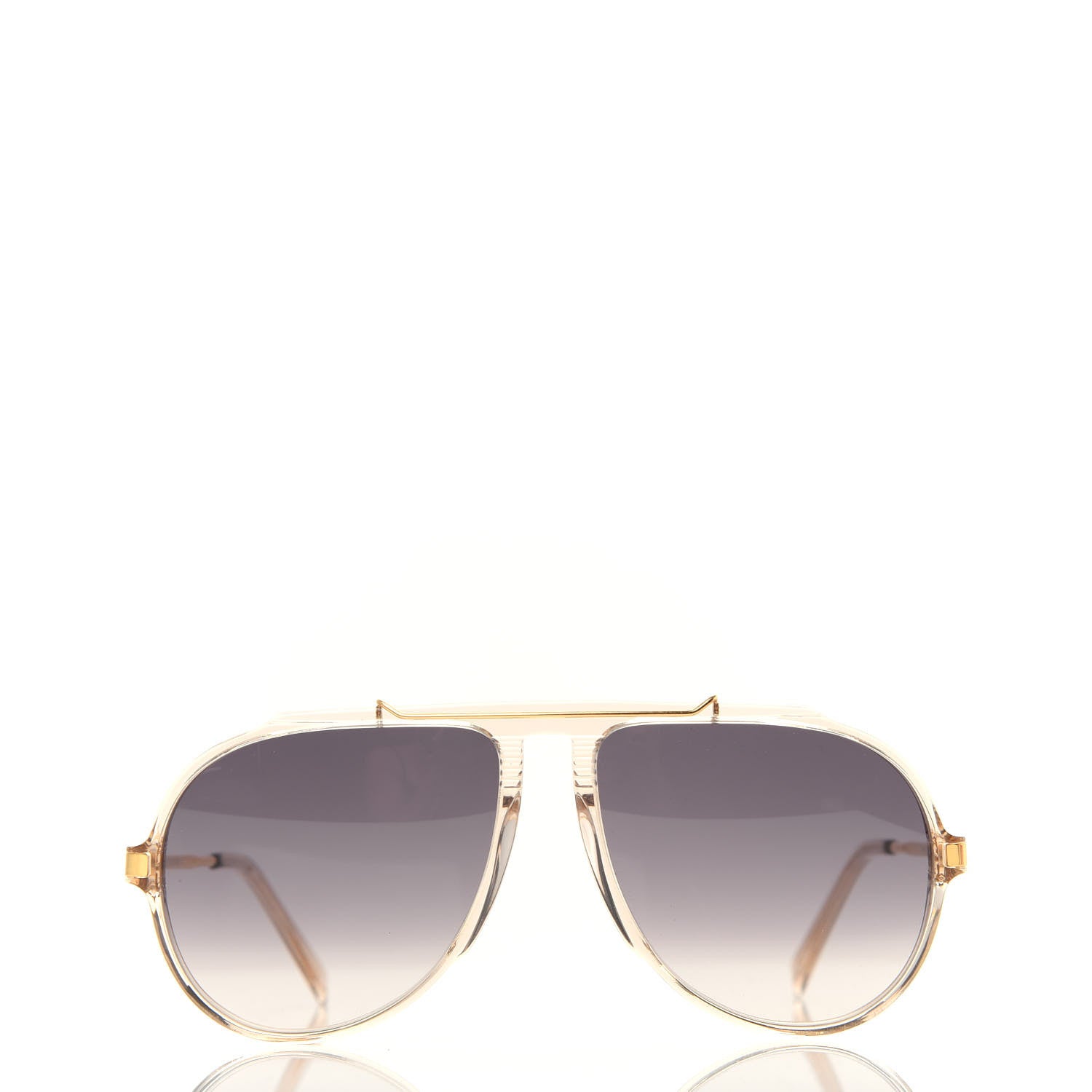 Celine Acetate Sunglasses CL 400251 Clear 3 of 6