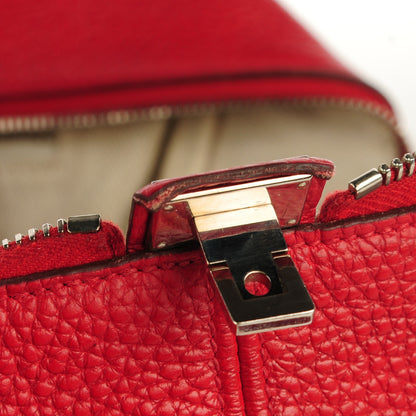 Hermes Taurillon Clemence Victoria II 35 Rouge Casaque 4 of 15