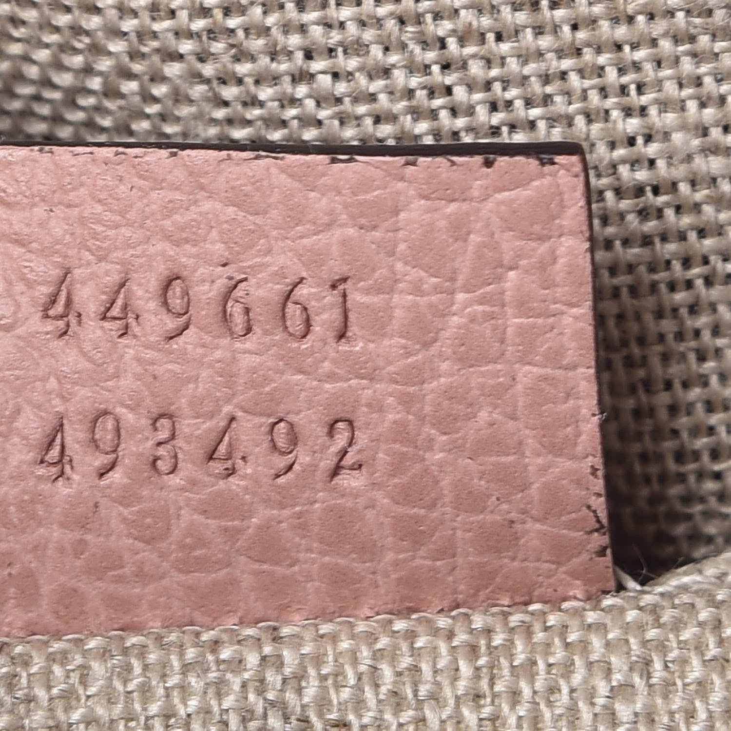 Gucci Dollar Calfskin Small GG Charm Dome Bag Soft Pink 8 of 8