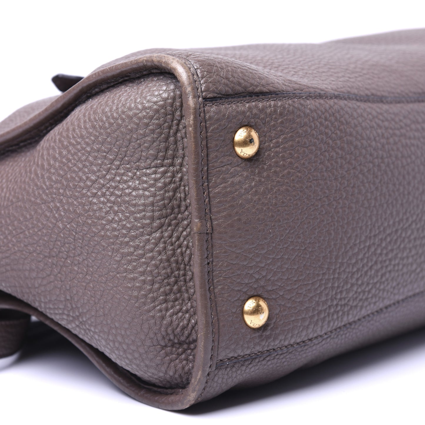 Vitello Daino Shopping Satchel Argilla