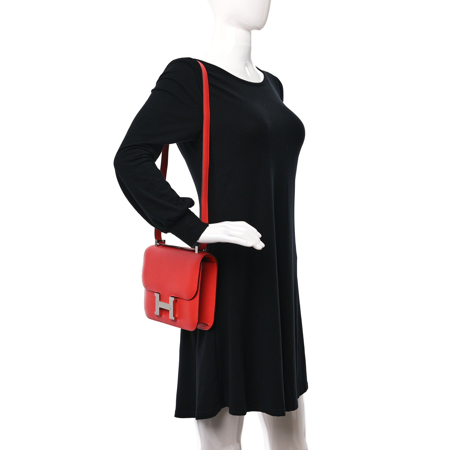 Hermes Epsom Constance 1-24 Capucine 2 of 9
