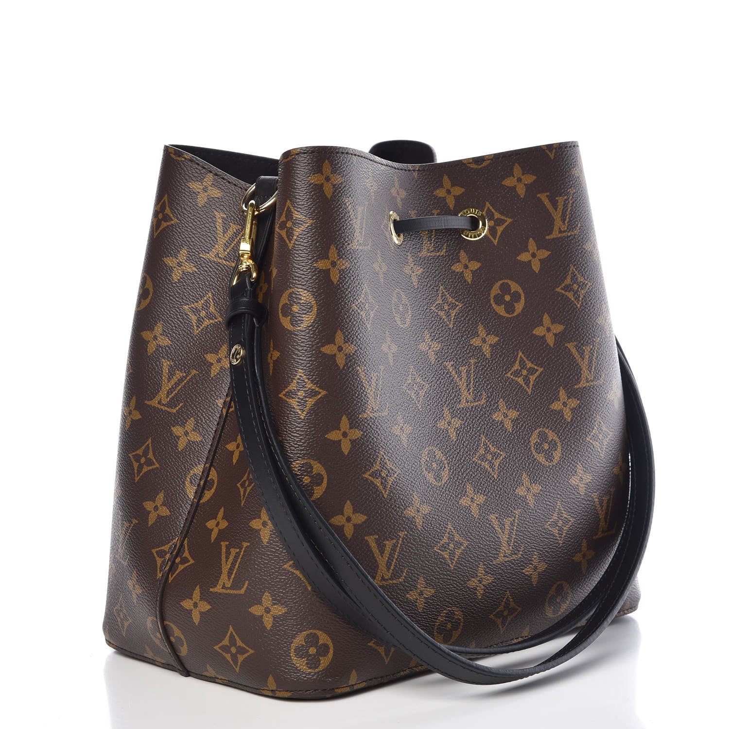 Louis Vuitton Monogram Neonoe MM Black 3 of 11