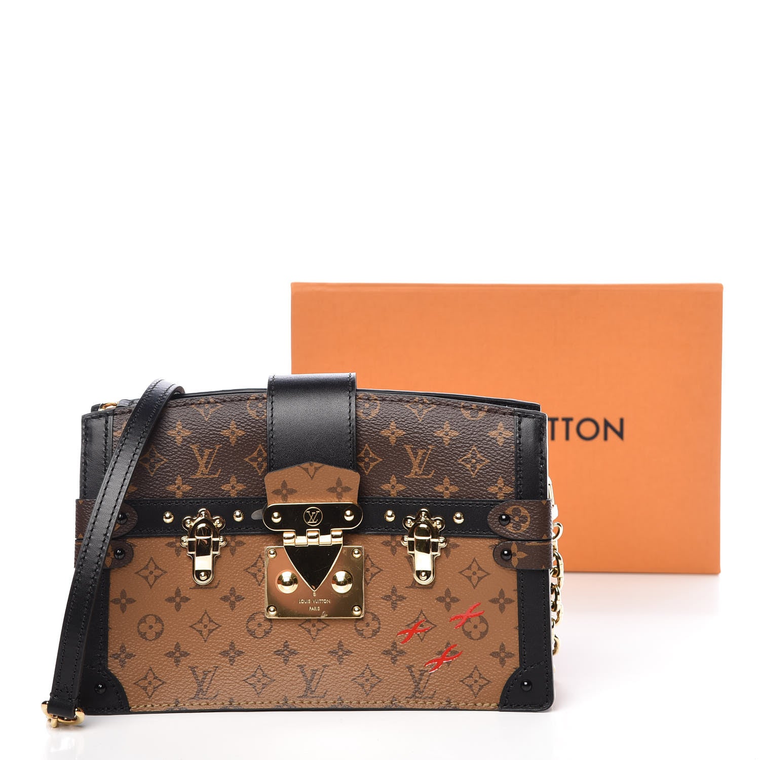 Louis Vuitton Reverse Monogram Trunk Clutch 11 of 11