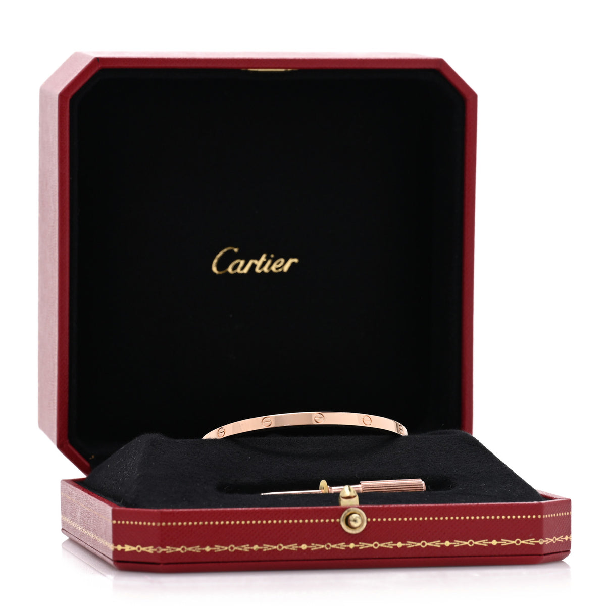 18K Pink Gold Small LOVE Bracelet 16