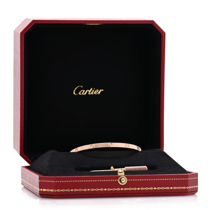 Cartier 18K Pink Gold Small LOVE Bracelet 16 7 of 7