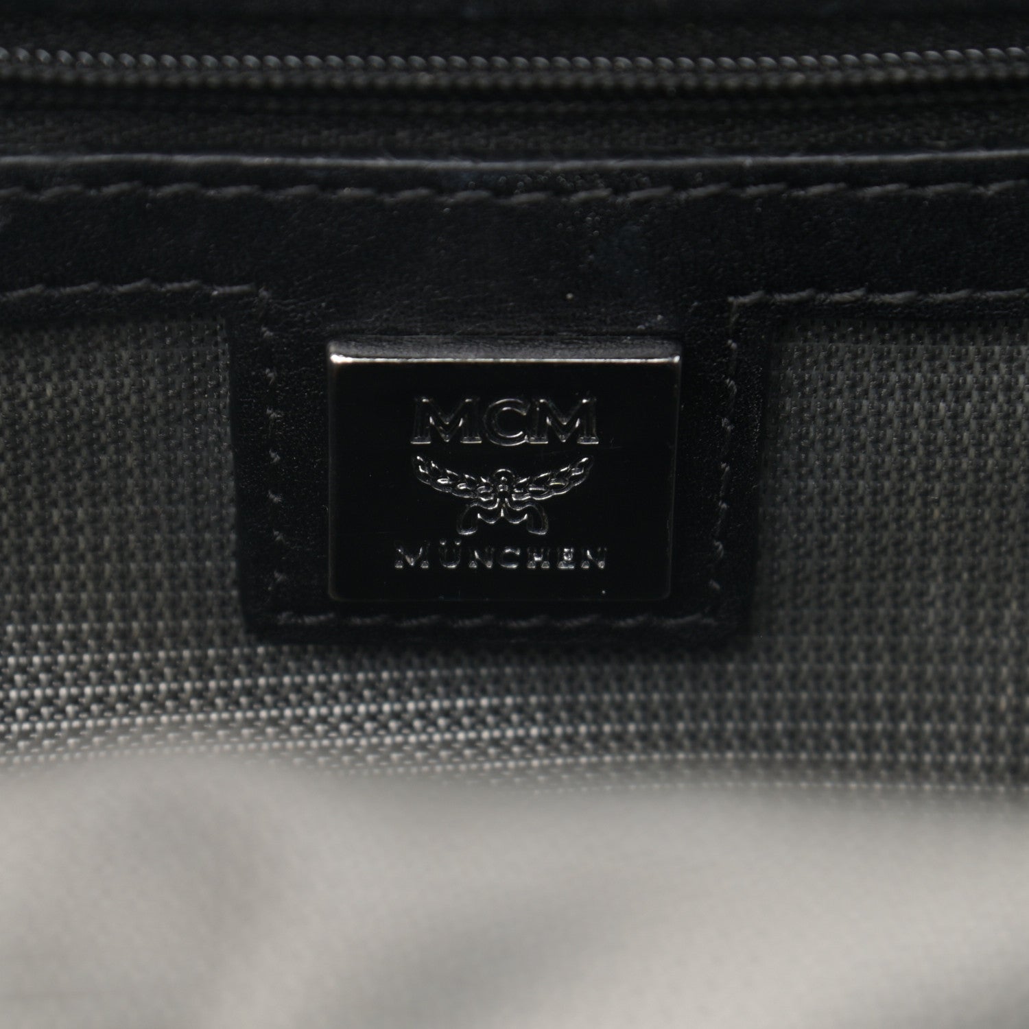 MCM Metallic Visetos Studded X-Mini Bebe Boo Backpack Silver 5 of 15