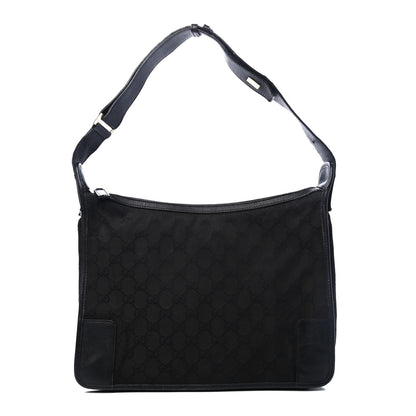 Gucci Monogram Shoulder Bag Black 1 of 4