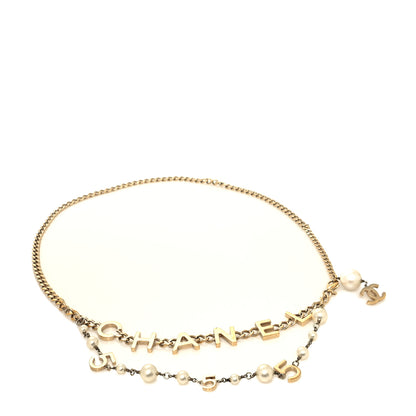 Chanel Pearl N°5 Chain CC Belt Gold 1 of 5