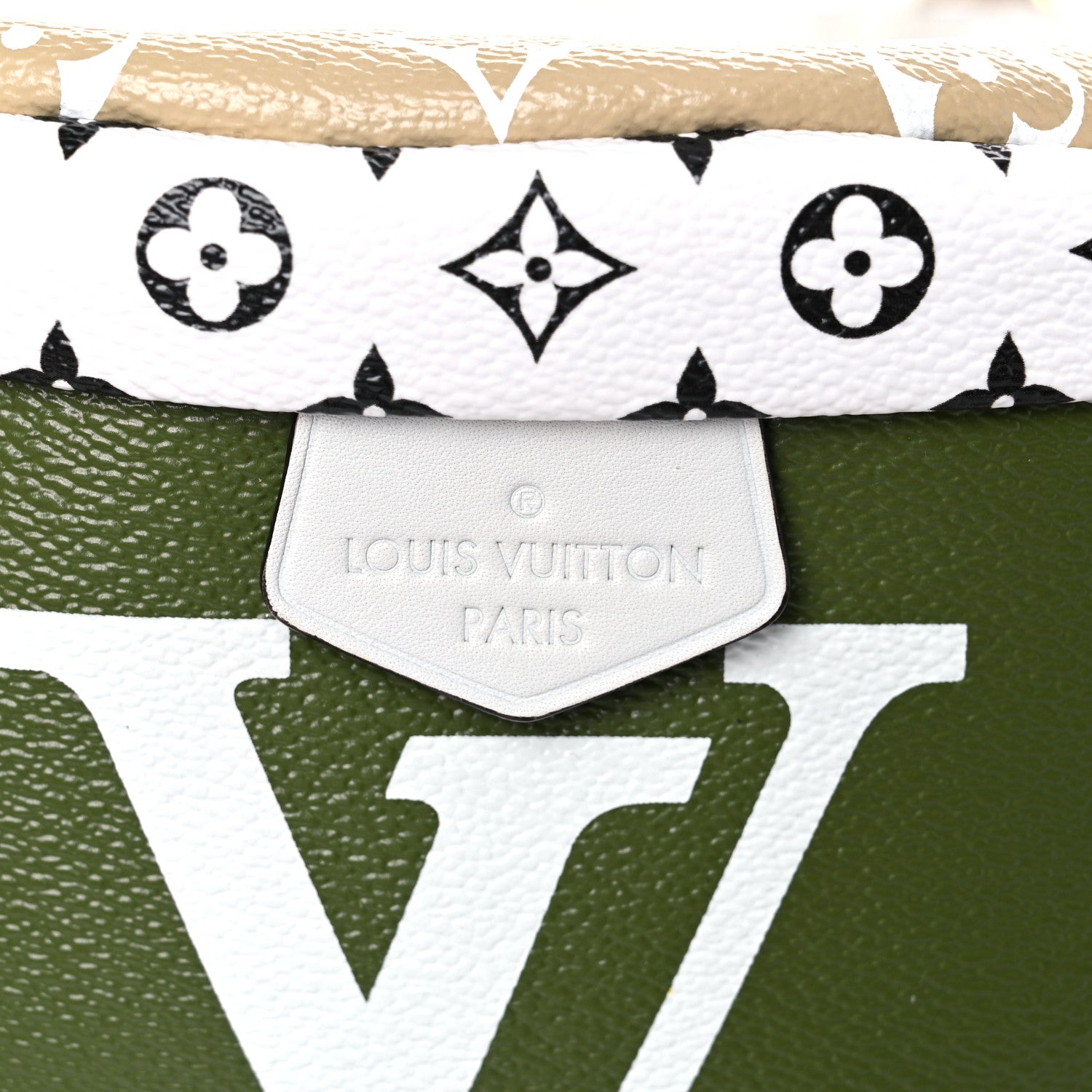 Louis Vuitton Monogram Giant Bumbag Kaki Beige 9 of 9