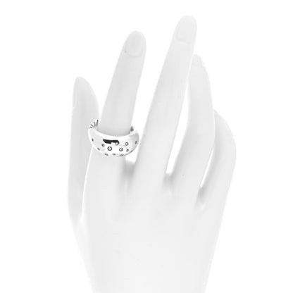 David Yurman Sterling Silver Diamond Dome Ring 54 7 2 of 4