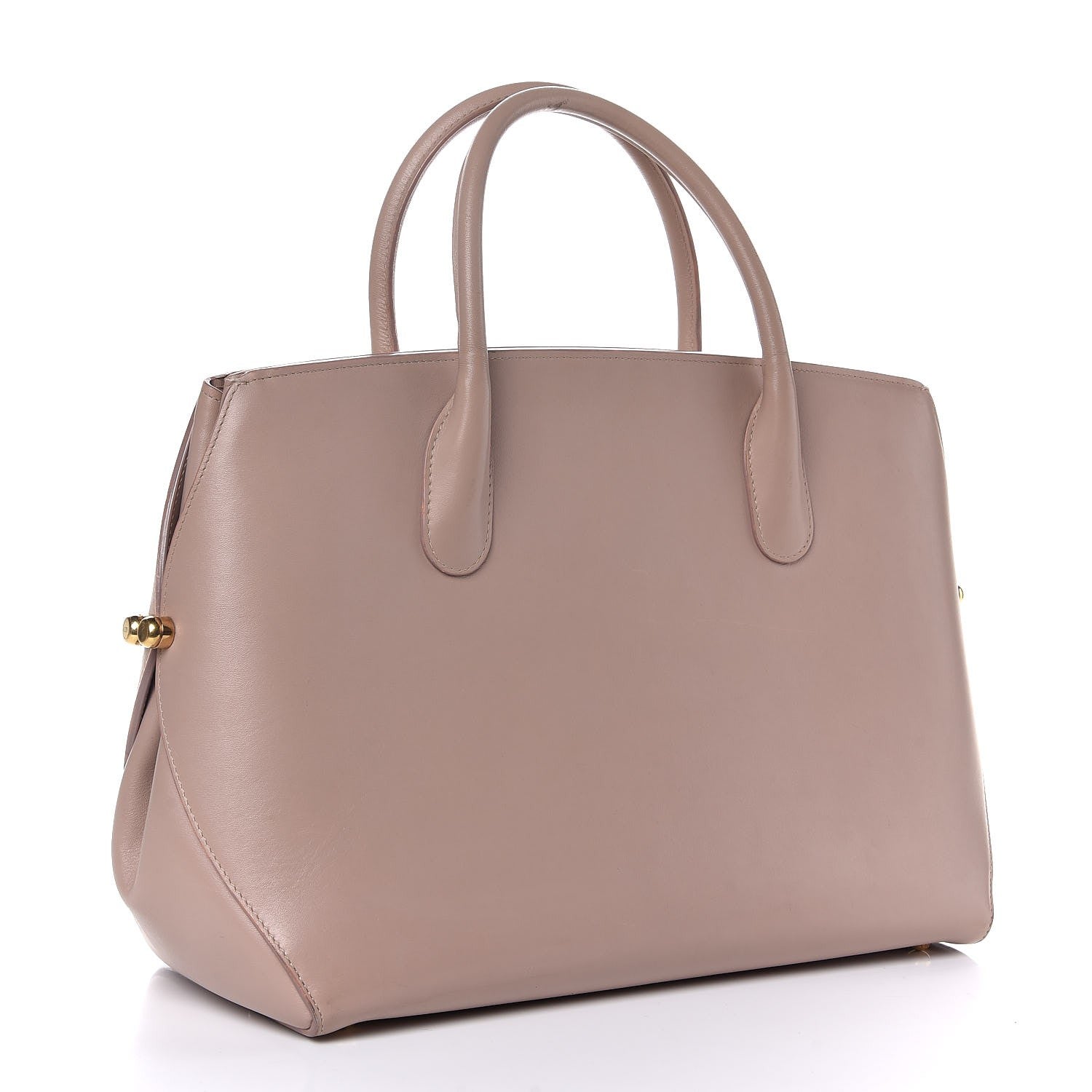 Christian Dior Calfskin Medium Bar Tote Light Pink 3 of 29
