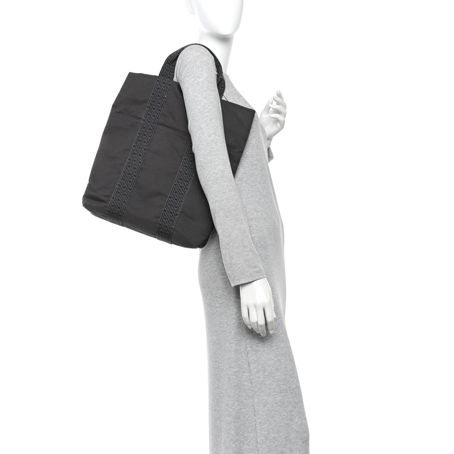Hermes Canvas Herline Cabas 2 of 9