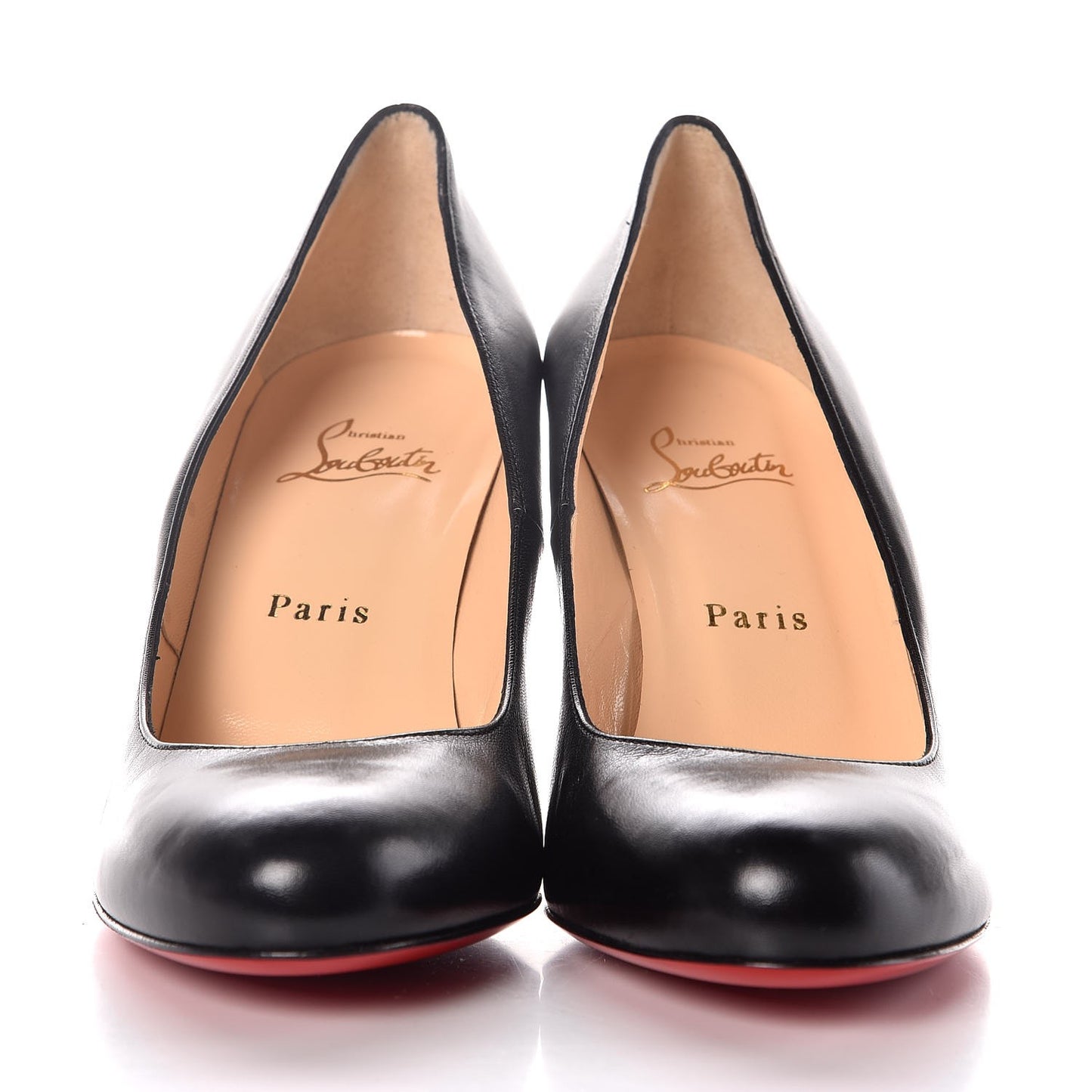 Calfskin Ron Ron 85 Pumps 39.5 Black
