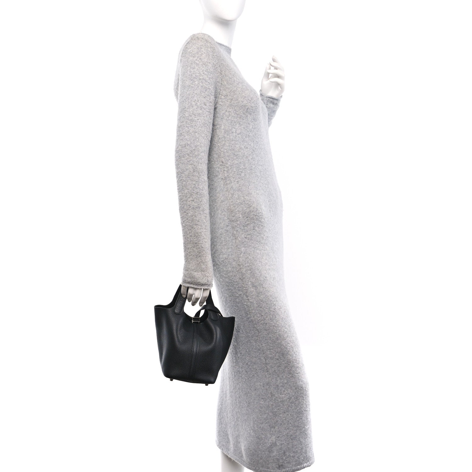Hermes Taurillon Clemence Picotin Lock 18 PM Black 2 of 13