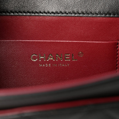 Chanel Lambskin Quilted Flap Bag Black 6 of 10