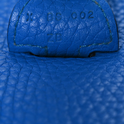 Hermes Taurillon Clemence Evelyne III PM Bleu Hydra 7 of 13