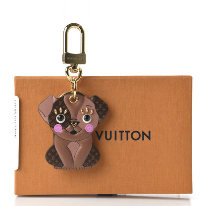 Louis Vuitton Monogram Puppy Bag Charm Key Holder 4 of 4