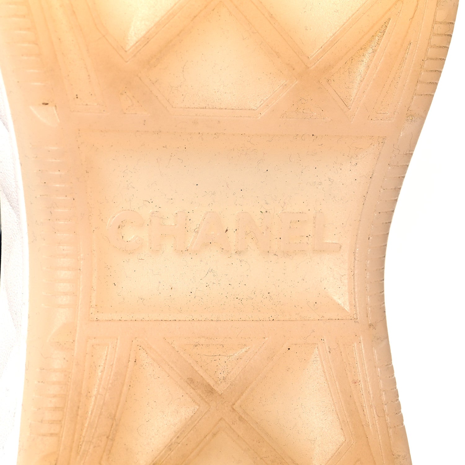Chanel Velvet Calfskin Mixed Fibers CC Sneakers 39.5 Dark Pink Green 8 of 8