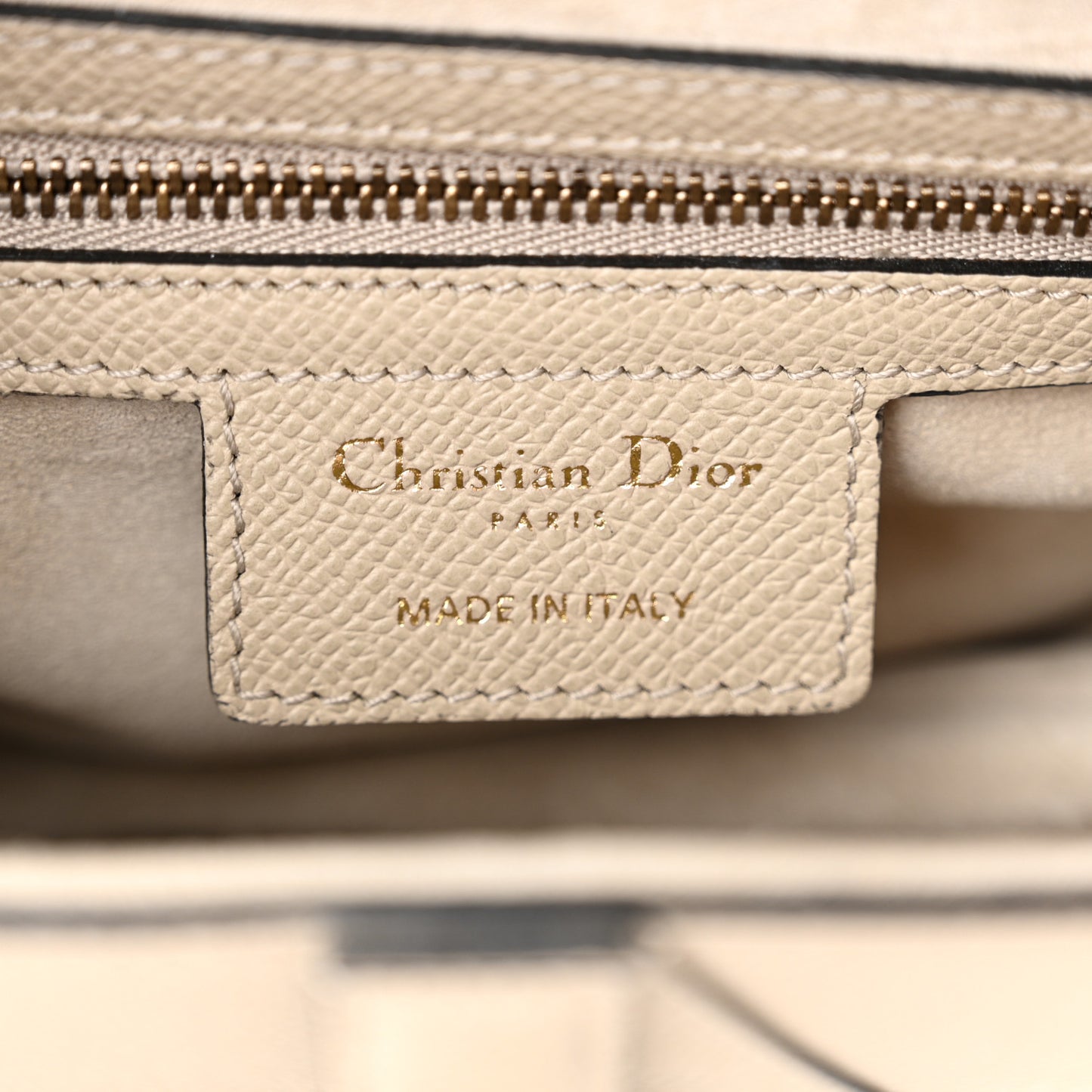 Grained Calfskin Saddle Bag Sable