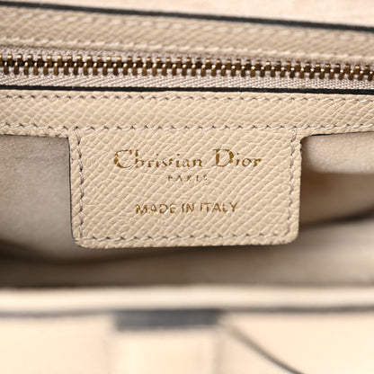 Christian Dior Grained Calfskin Saddle Bag Sable 6 of 10