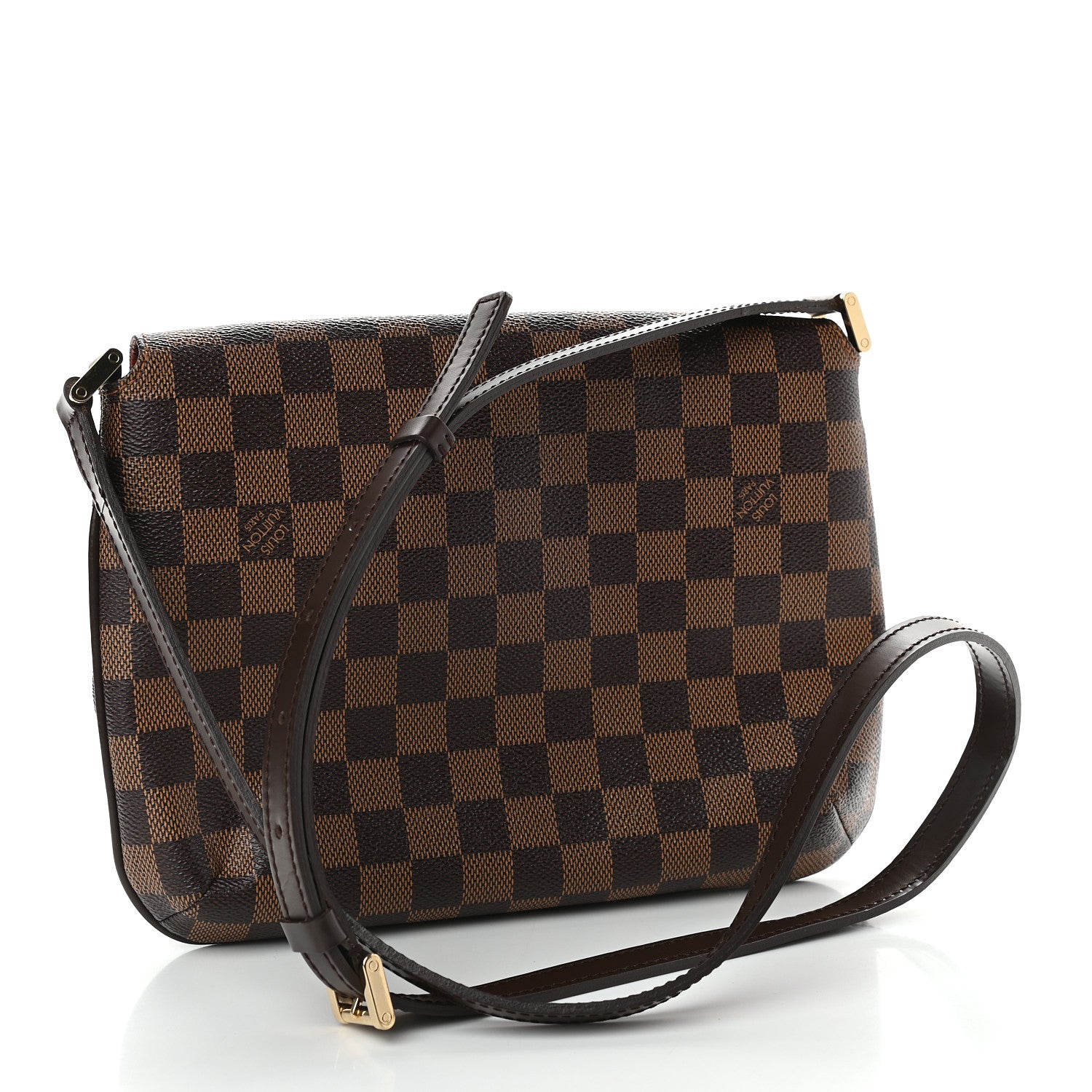 Louis Vuitton Damier Ebene Musette Tango Long Strap 2 of 8