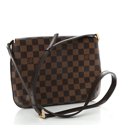 Louis Vuitton Damier Ebene Musette Tango Long Strap 2 of 8