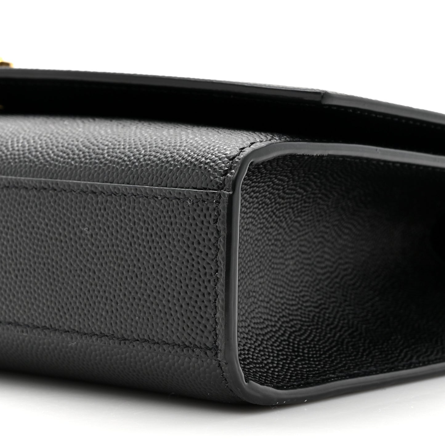 Grain De Poudre Medium Classic Monogram Kate Satchel Black