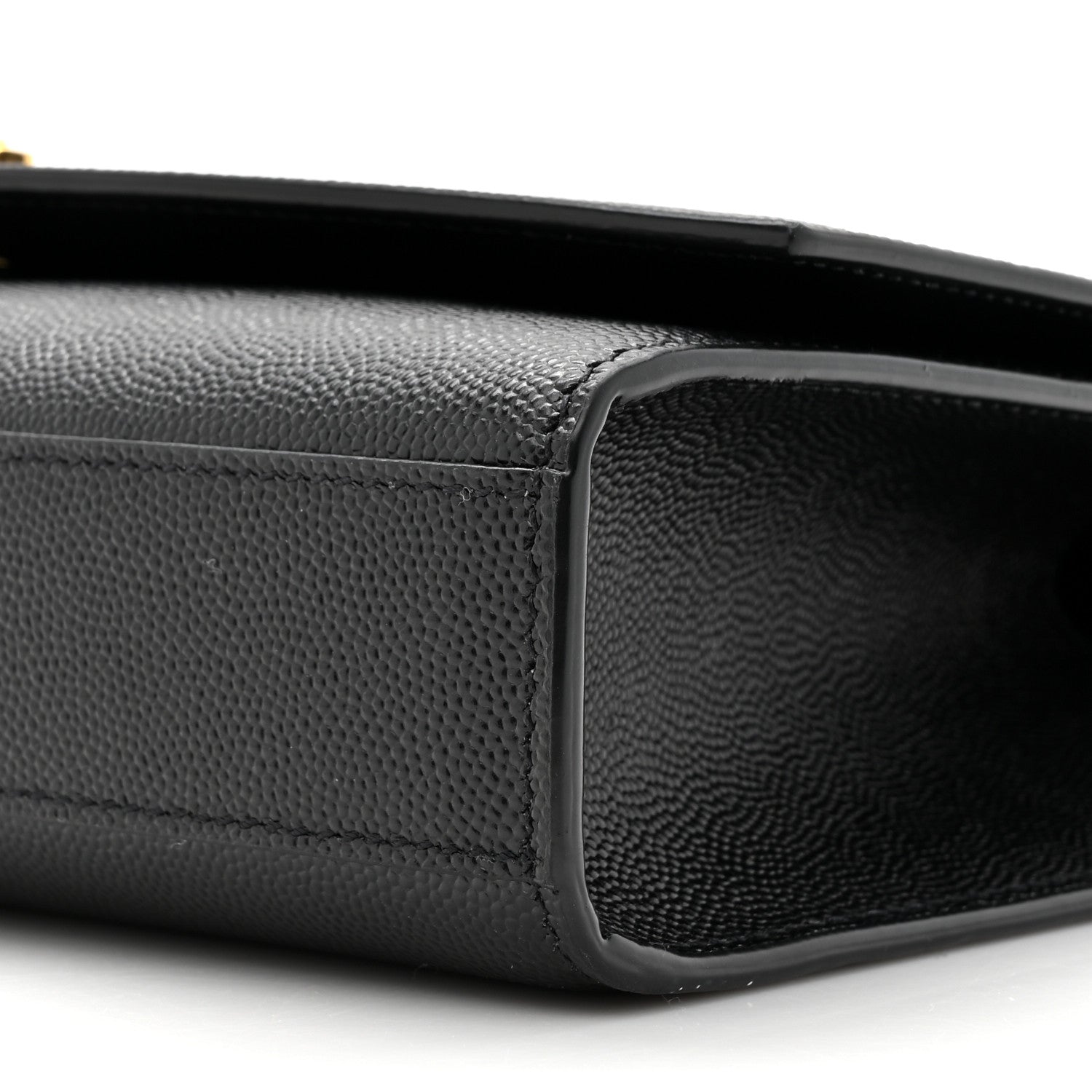 Saint Laurent Grain De Poudre Medium Classic Monogram Kate Satchel Black 9 of 12