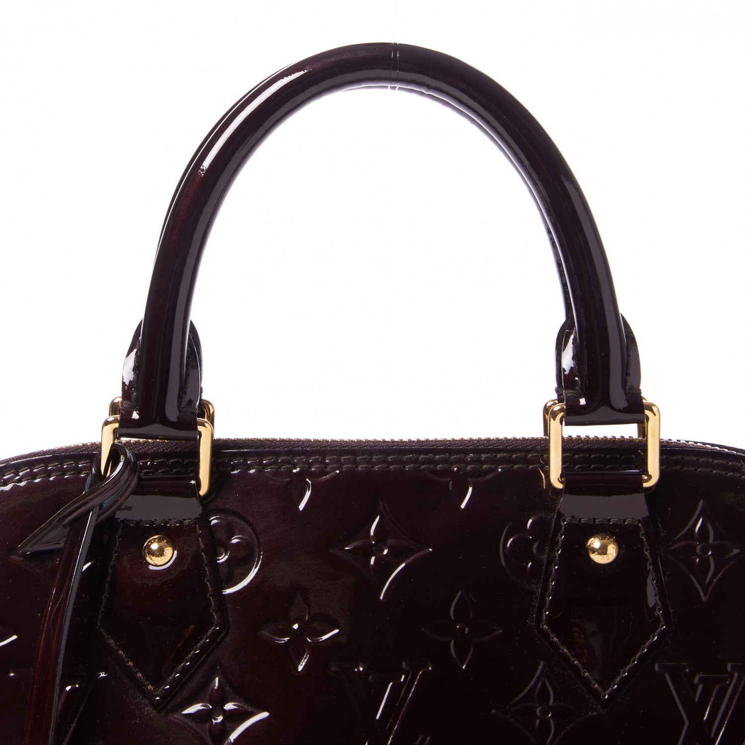 Louis Vuitton Vernis Alma PM Amarante 8 of 9