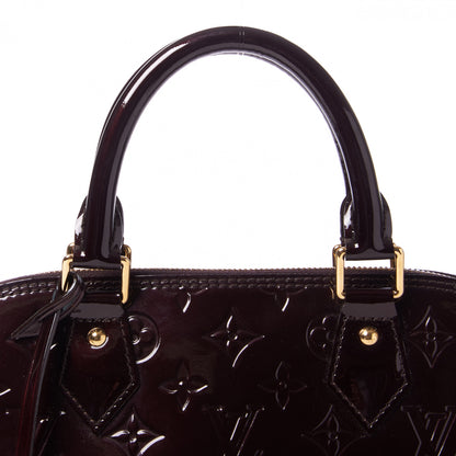Louis Vuitton Vernis Alma PM Amarante 8 of 9