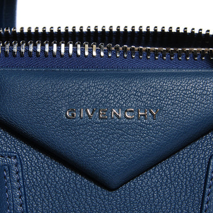 Givenchy Sugar Goatskin Small Antigona Mineral Blue 8 of 11