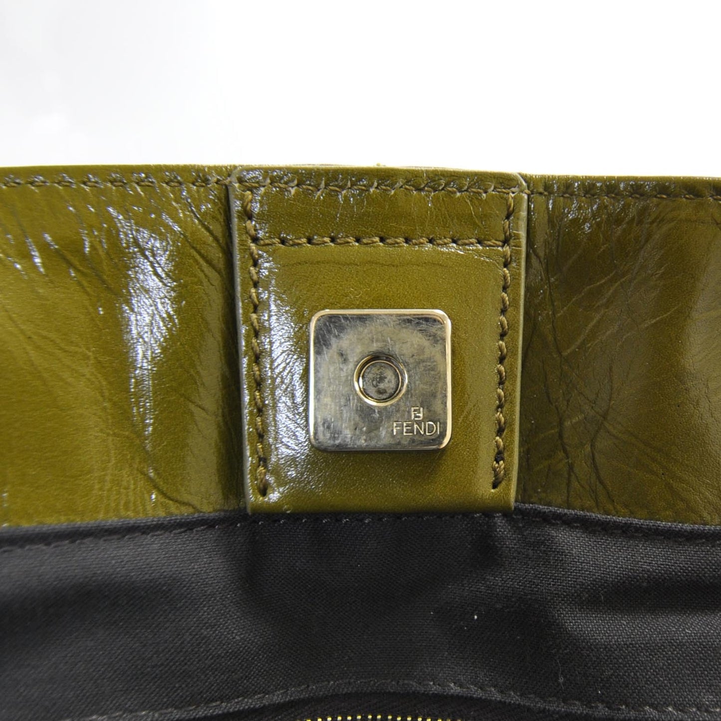 Leather Colorblock Twins Tote