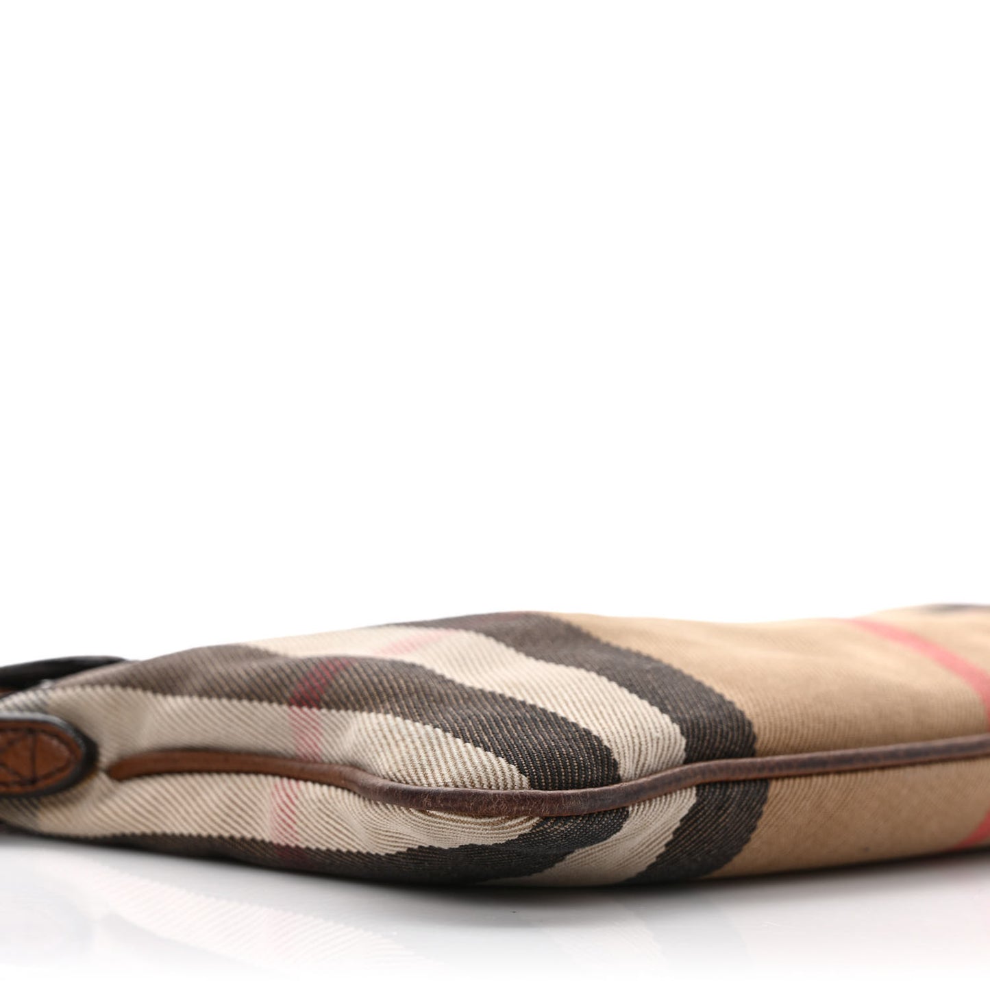 House Check Derby Peyton Crossbody Clutch Bag Tan