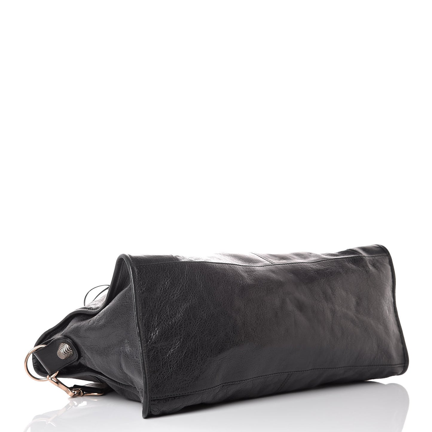 Agneau Giant 21 Rose Gold Hardware Part Time Black