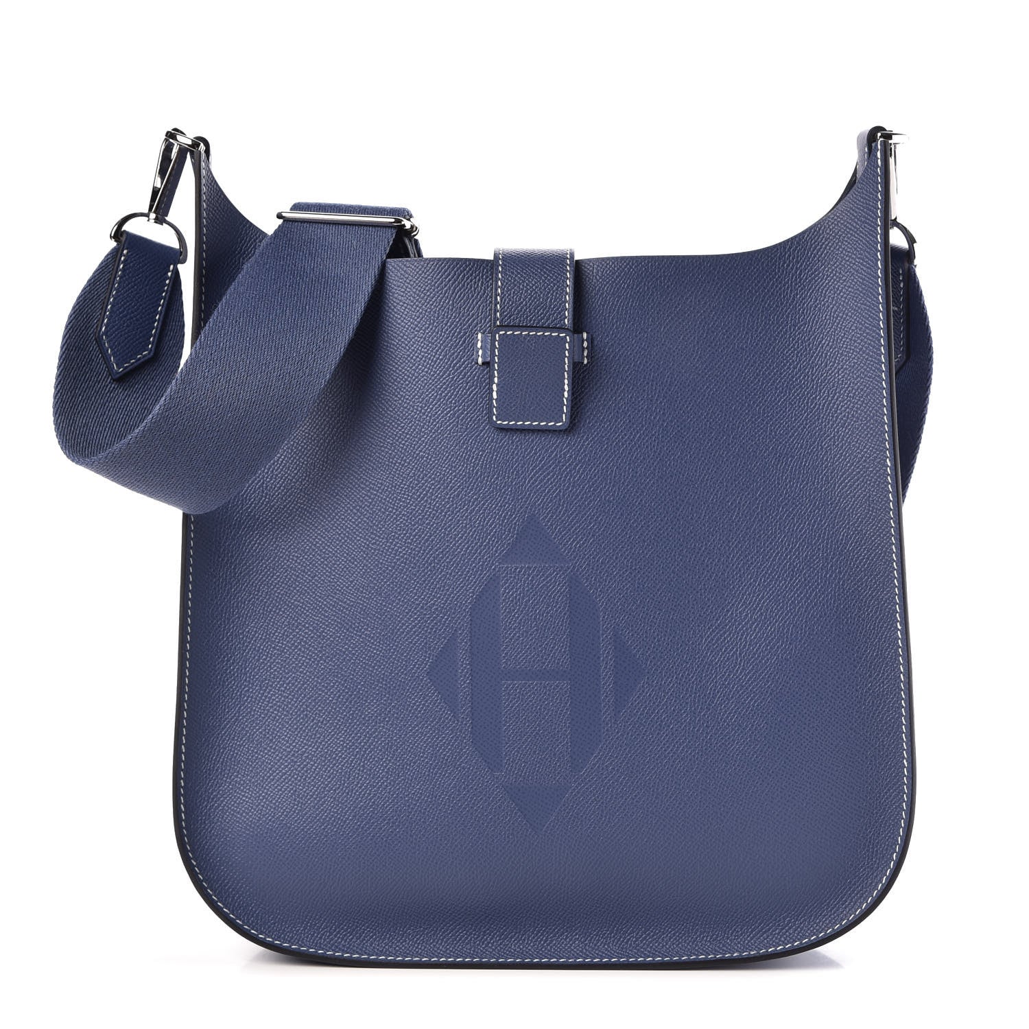 Hermes Epsom Evelyne Sellier 29 PM Bleu Agate 1 of 10